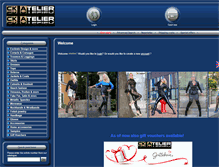 Tablet Screenshot of fetish-atelier.com